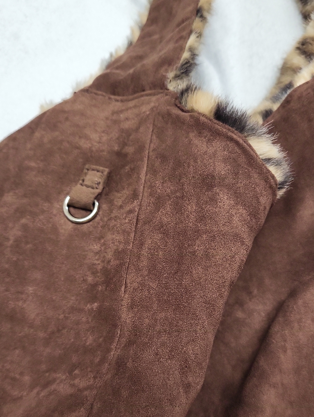 Madden Girl ~ Steve Madden ~ Reversible Hobo Bag ~ Leopard Print - Picture 12 of 14